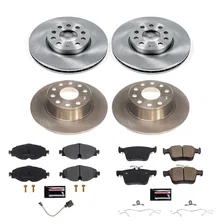 Front and Rear AUTOSPECIALTY BRAKE KIT for Volkswagen Jetta image 2