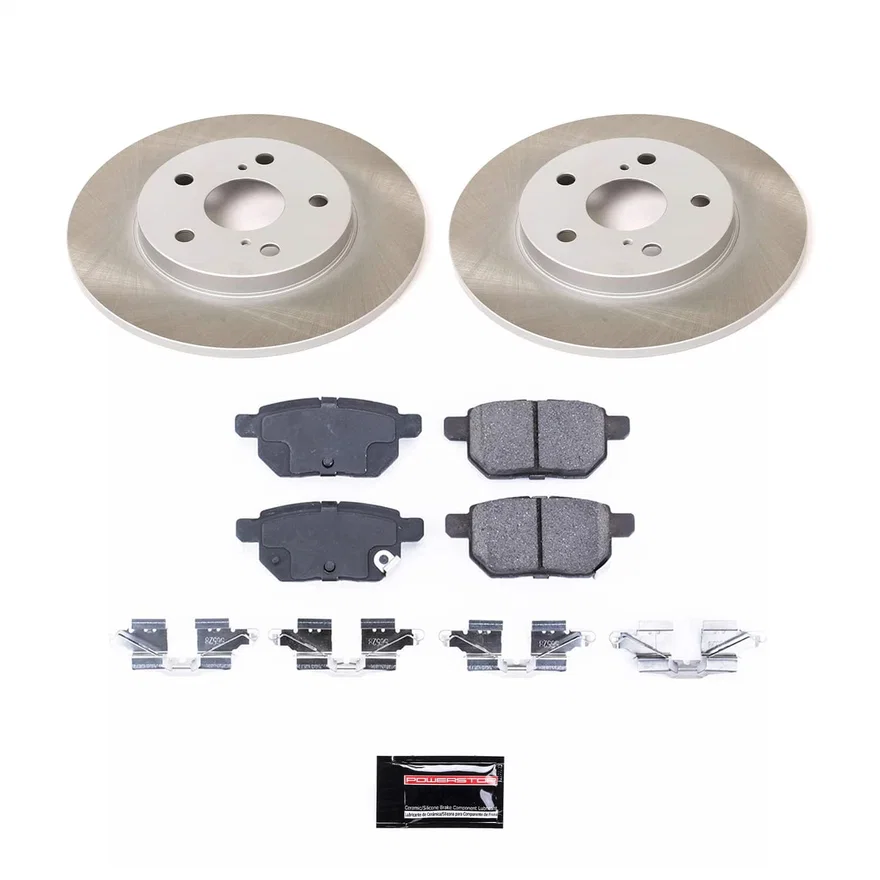 Rear SEMI-COATED ROTOR KIT