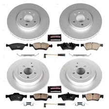 Front and Rear Z23 COATED BRAKE KIT for Mercedes-Benz image 2