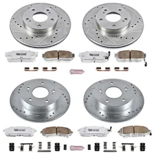 Front and Rear Z26 STREET BRAKE KIT for Nissan Maxima image 2