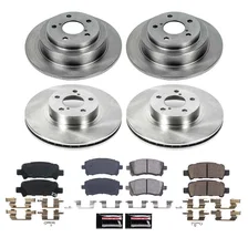Front and Rear AUTOSPECIALTY BRAKE KIT for Subaru image 2
