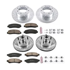 Front and Rear Z23 EVOLUTION BRAKE KIT for Ford F-250 Super Duty image 2