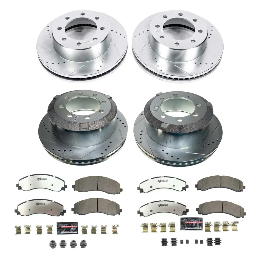 Front and Rear Z36 TRUCK/TOW BRAKE KIT for Ram 3500