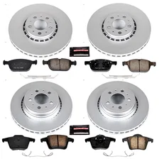 Front and Rear Z23 COATED BRAKE KIT for Volvo XC90 image 2