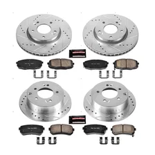 Front and Rear Z23 EVOLUTION BRAKE KIT for Kia image 2