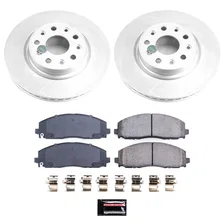 Front Z17 COATED BRAKE KIT for Jeep Wrangler image 2