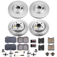 Front and Rear Z23 COATED BRAKE KIT for Mercedes-Benz CLK500 image 2