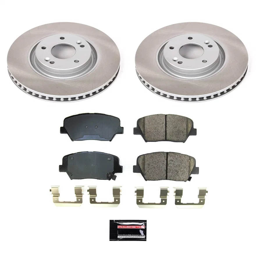 Front SEMI-COATED ROTOR KIT for Hyundai Nexo