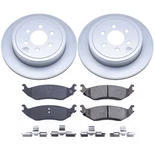 Rear Z17 COATED BRAKE KIT for Dodge Durango image 2