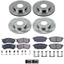 Front and Rear AUTOSPECIALTY BRAKE KIT for Mazda image 2