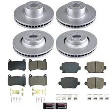 Front and Rear Z17 COATED BRAKE KIT for Tesla Y image 1