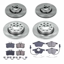 Front and Rear AUTOSPECIALTY BRAKE KIT for Audi A4 Quattro image 2