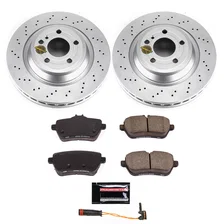 Rear Z23 COATED BRAKE KIT for Mercedes-Benz image 2