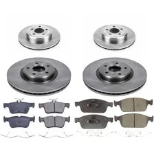 Front and Rear AUTOSPECIALTY BRAKE KIT for Lincoln MKC image 2