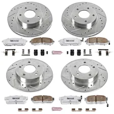 Front and Rear Z26 STREET BRAKE KIT for INFINITI I30 image 2