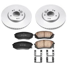 Front Z17 COATED BRAKE KIT for Kia Sportage image 2