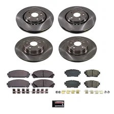 Front and Rear AUTOSPECIALTY BRAKE KIT for Toyota image 1