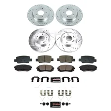 Front and Rear Z23 EVOLUTION BRAKE KIT for Kia Seltos image 1