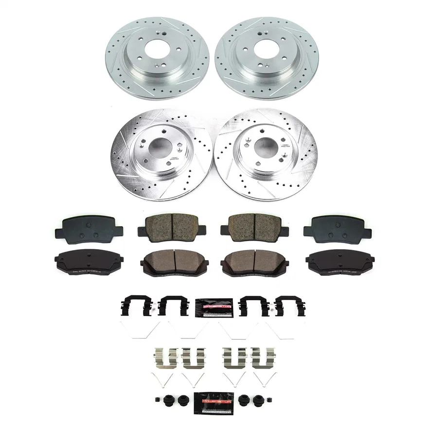 Front and Rear Z23 EVOLUTION BRAKE KIT for Kia Seltos