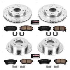 Front and Rear Z23 EVOLUTION BRAKE KIT for Hyundai Elantra image 2