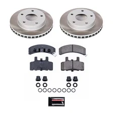 Front SEMI-COATED ROTOR KIT for Dodge Ram 1500 image 1