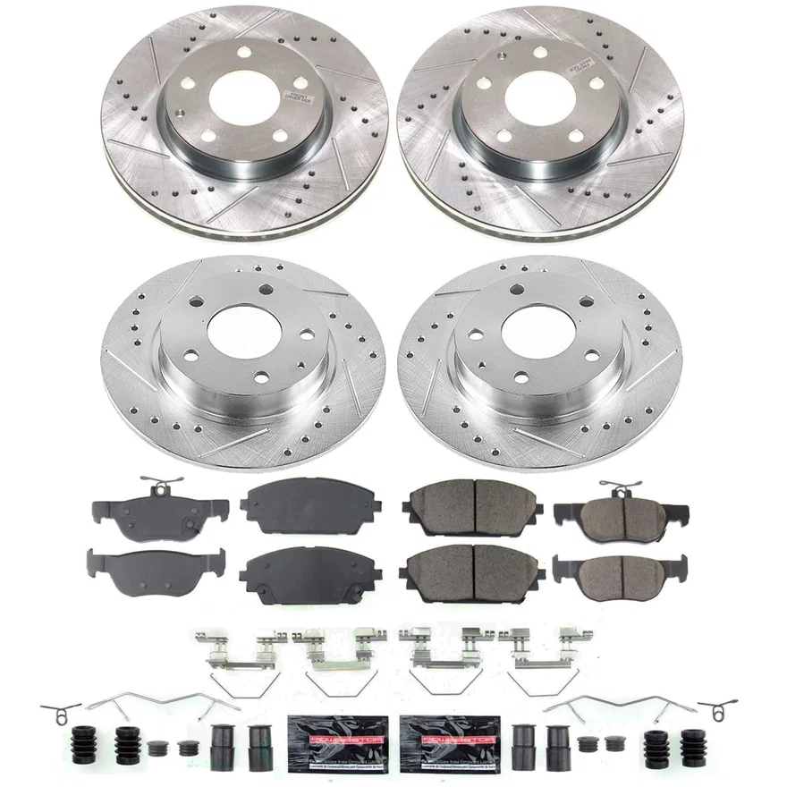 Front and Rear Z23 EVOLUTION BRAKE KIT for Mazda 3
