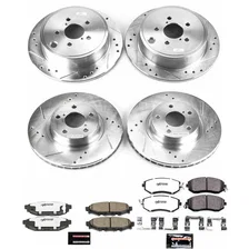 Front and Rear Z26 STREET BRAKE KIT for Subaru image 2