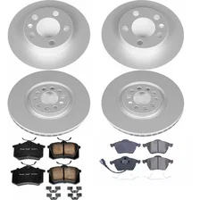 Front and Rear Z23 COATED BRAKE KIT for Audi TT image 2