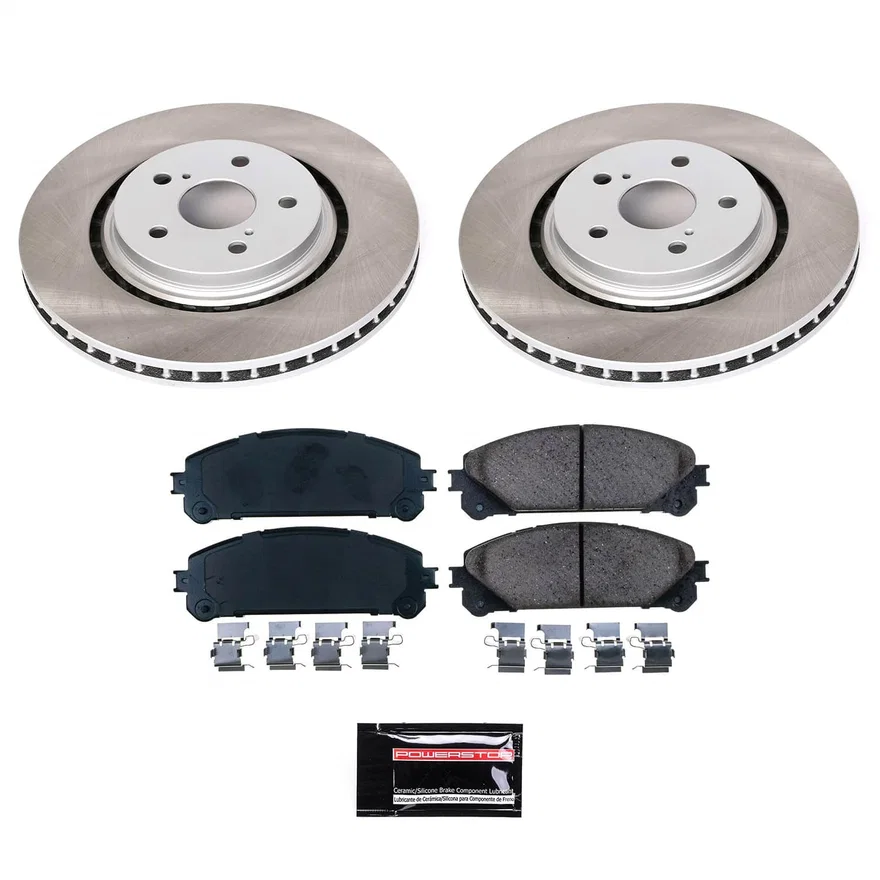 Front SEMI-COATED ROTOR KIT