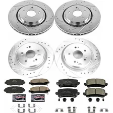 Front and Rear Z23 EVOLUTION BRAKE KIT for Acura TLX image 2