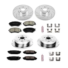 Front and Rear Z23 EVOLUTION BRAKE KIT for Subaru image 2
