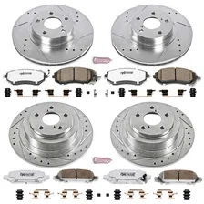 Front and Rear Z26 STREET BRAKE KIT for Subaru image 2
