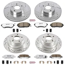 Front and Rear Z26 STREET BRAKE KIT for Subaru Impreza image 2