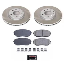 Front SEMI-COATED ROTOR KIT for Mazda CX-7 image 1