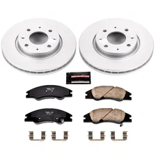 Front Z17 COATED BRAKE KIT for Kia image 2