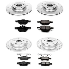 Front and Rear Z23 EVOLUTION BRAKE KIT for Volvo image 2