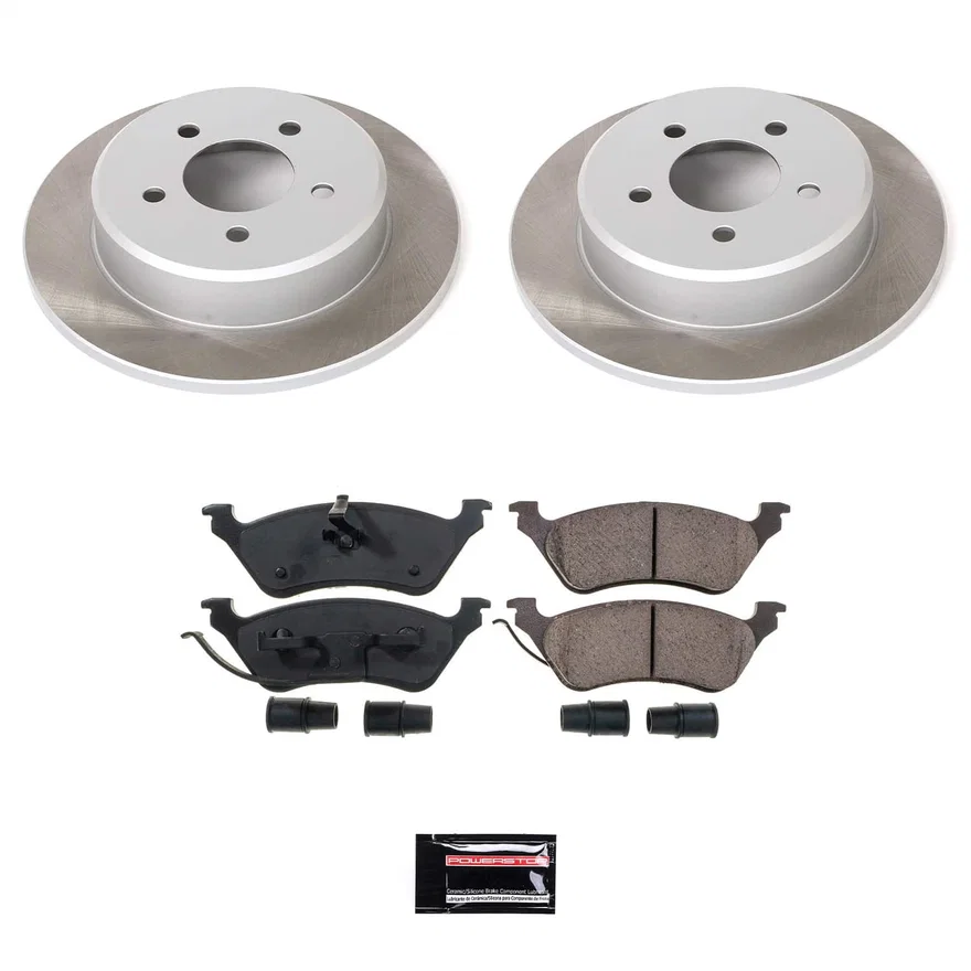 Rear SEMI-COATED ROTOR KIT