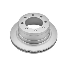 Rear EVOLUTION COATED ROTOR for Dodge image 2
