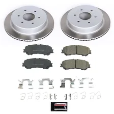 Rear SEMI-COATED ROTOR KIT for Nissan TITAN image 1