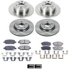 Front and Rear AUTOSPECIALTY BRAKE KIT for Nissan image 2