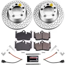 Rear Z23 COATED BRAKE KIT for Porsche image 2