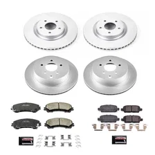 Front and Rear Z17 COATED BRAKE KIT for INFINITI image 2