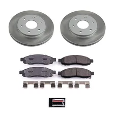 Front SEMI-COATED ROTOR KIT image 1