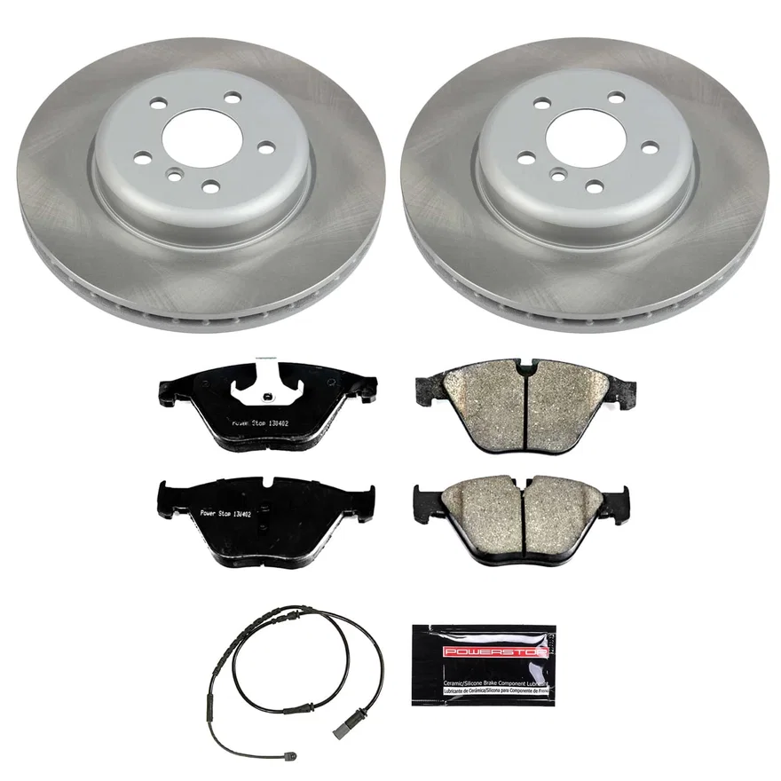 Front SEMI-COATED ROTOR KIT for BMW