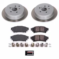 Rear SEMI-COATED ROTOR KIT image 1