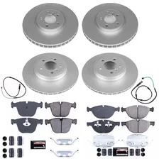 Front and Rear Z17 COATED BRAKE KIT for BMW X6 image 2