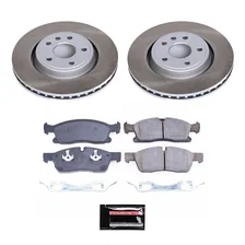 Front SEMI-COATED ROTOR KIT for Jeep Grand Cherokee image 1