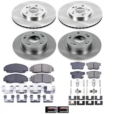 Front and Rear AUTOSPECIALTY BRAKE KIT for Acura TSX image 2
