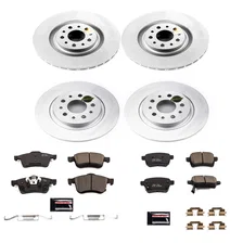 Front and Rear Z23 COATED BRAKE KIT for Fiat 500L image 2