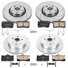Front and Rear Z23 EVOLUTION BRAKE KIT for Lexus GS350 image 2